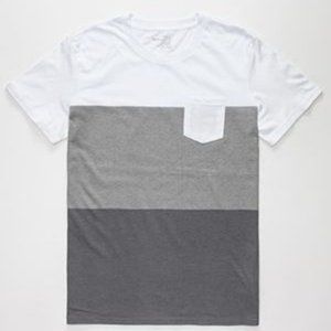 BLUE CROWN Timber Colorblock Pocket Tee